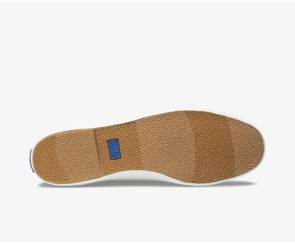 Slip On Γυναικεια - Keds Bryn - Λευκα - TMPWE4106